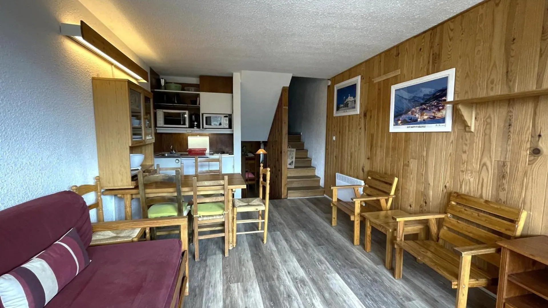 Charmant 2 Pieces Pour 6 Pers. Avec Balcon Sud, Ski-In/Ski-Out Aux Menuires, Animaux Acceptes - Fr-1-452-206 Saint-Martin-de-Belleville
